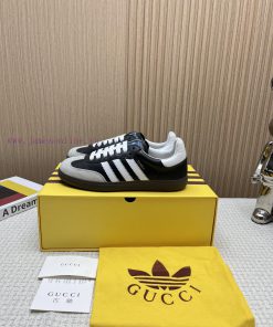 Newly upgraded pair of adidas x Gucci joint sports shoes, couple's casual board shoes, populj2t1fy5h