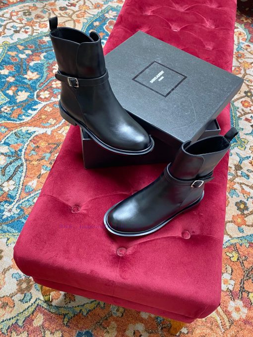 ️——Saint Laurent YSL One Belt Sleeve Short Boots Martin Boot SeriesTop tier fashion show sercbucsqh2 - Image 6