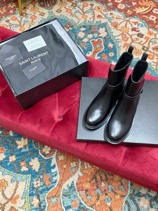 ️——Saint Laurent YSL One Belt Sleeve Short Boots Martin Boot SeriesTop tier fashion show sercbucsqh2 - Image 8