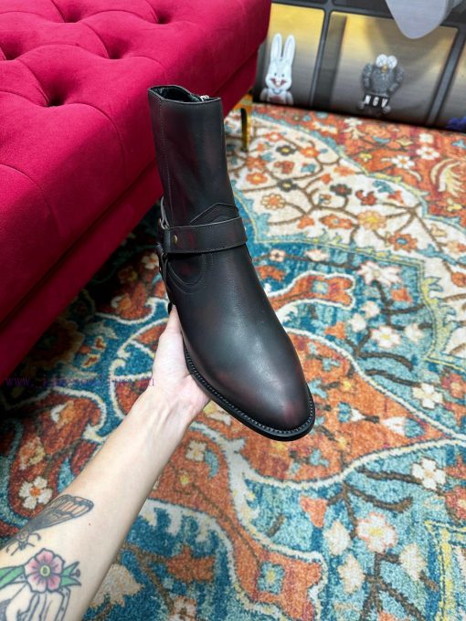 ️——Saint Laurent YSL One Belt Sleeve Short Boots Martin Boot SeriesTop tier fashion show serxibhofk2 - Image 3