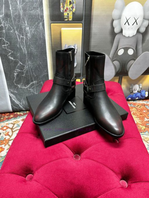 ️——Saint Laurent YSL One Belt Sleeve Short Boots Martin Boot SeriesTop tier fashion show serxibhofk2 - Image 4