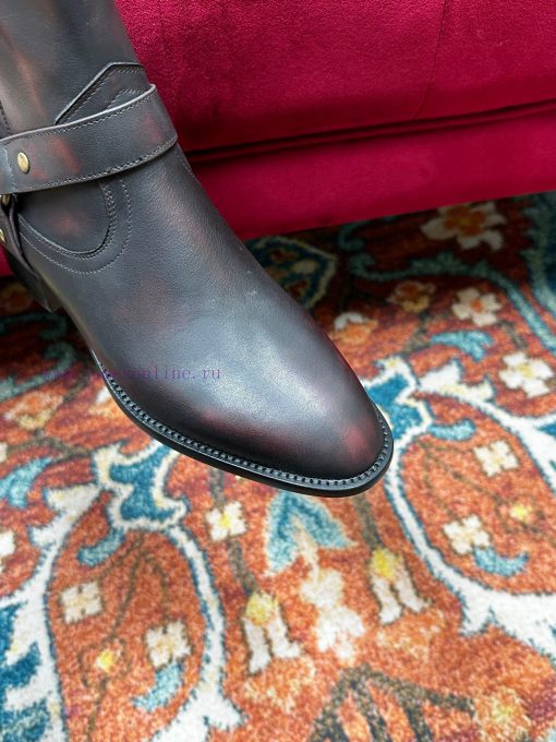 ️——Saint Laurent YSL One Belt Sleeve Short Boots Martin Boot SeriesTop tier fashion show serxibhofk2 - Image 5