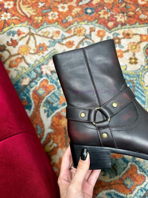 ️——Saint Laurent YSL One Belt Sleeve Short Boots Martin Boot SeriesTop tier fashion show serxibhofk2 - Image 7