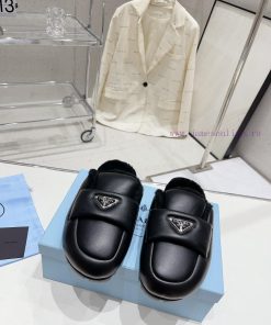 Prada's autumn/winter 23 fur slippers collection is great for every style and color of the op7rdo4s3