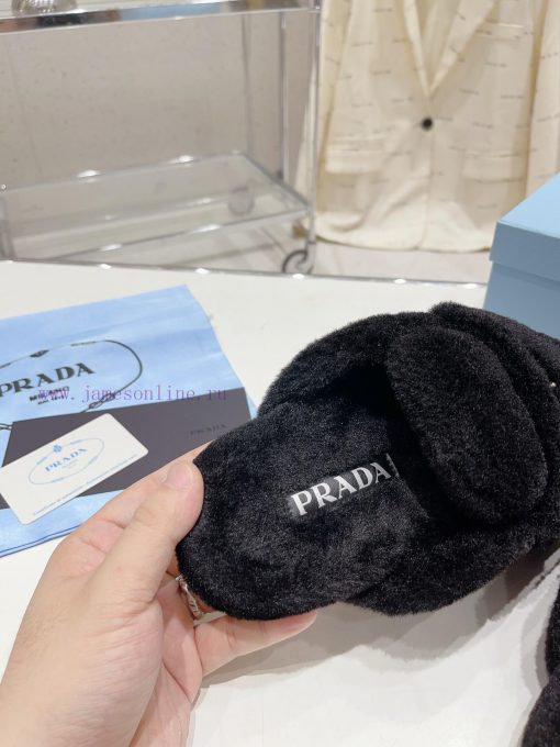 Prada's autumn/winter 23 fur slippers collection is great for every style and color of the owtf53ltl - Image 7
