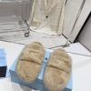 Prada's autumn/winter 23 fur slippers collection is great for every style and color of the oj8qa1fze