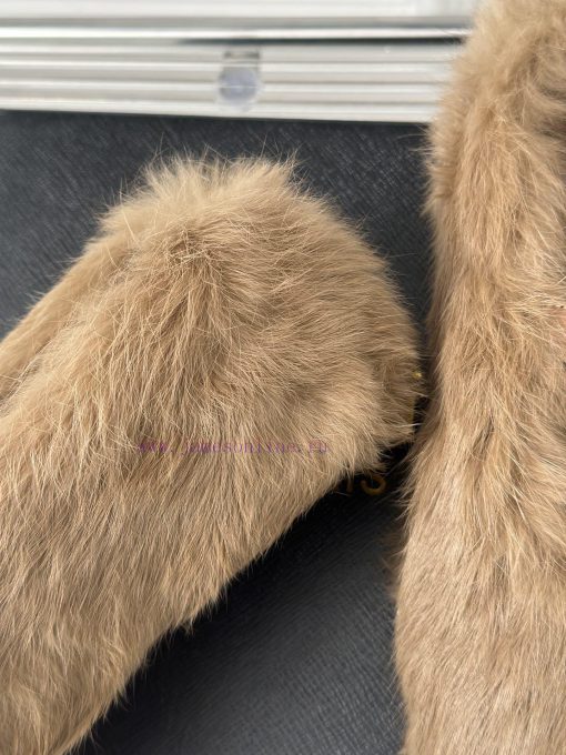 AlAIA | Alaia 23S New Retro ProductOne lined Mary Jane shoes, hairy shoesFull of girlish styf9qlu8oc - Image 7