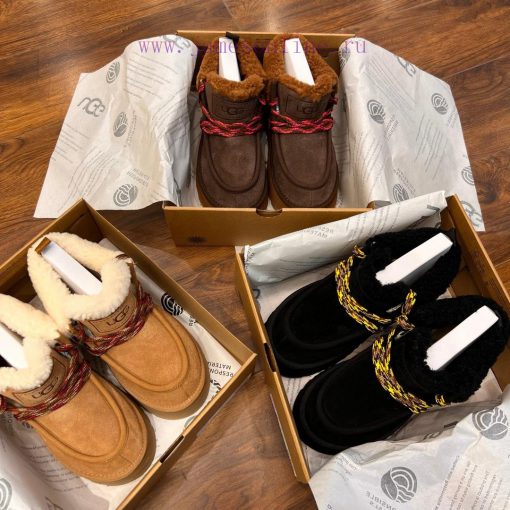 GG ² ⁰² ³ Fukala autumn and winter Maillard fashion must-haveRetro curly wool lace up thick ia26xyen - Image 10