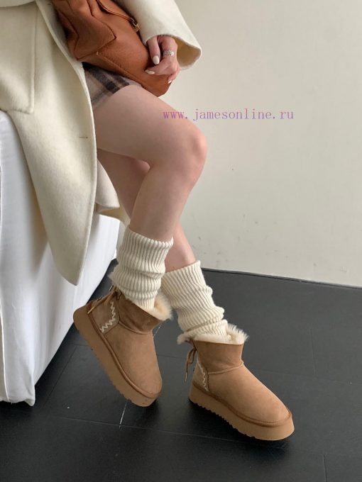 GB spot yarn ribbonFashionable and essential classic itemsUGG inspired design is amazing, eaewrbxnum - Image 7