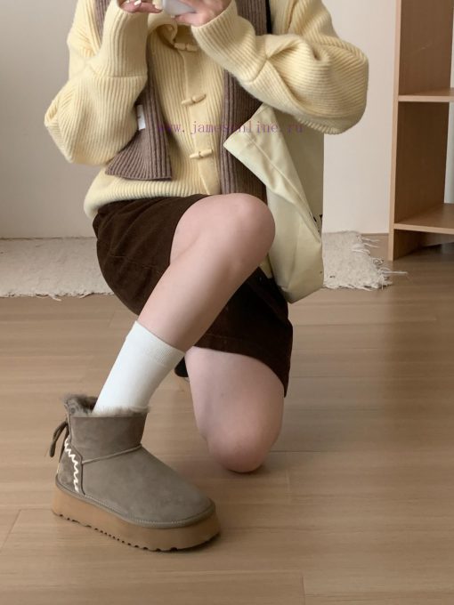 GB spot yarn ribbonFashionable and essential classic itemsUGG inspired design is amazing, ea0pb0xgri - Image 7