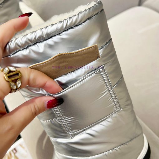 2023CHANEL snow boots and ski boots are chubby, cute and explosive, with a unique and shiny 96j91iqc - Image 5