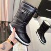 2023CHANEL snow boots and ski boots are chubby, cute and explosive, with a unique and shiny ahrnqsrt