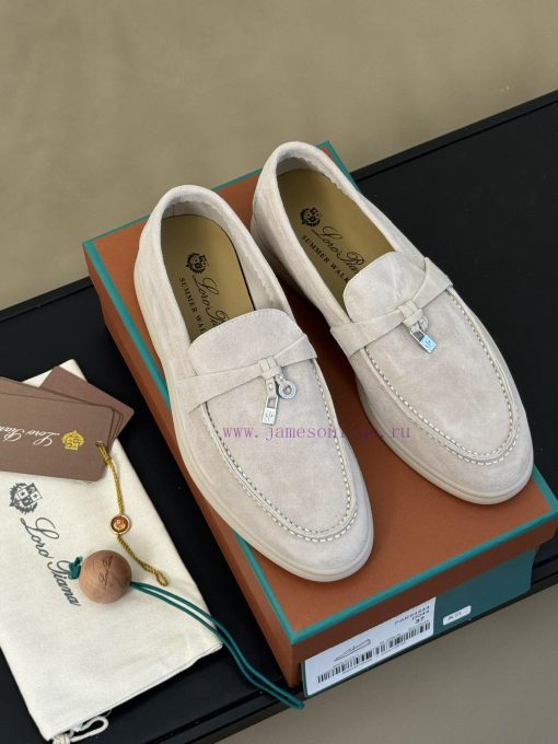 Top versionLoro Piana Classic Soft soled ShoesCouple style, classic color+2023 new colorA lorlhgncnd - Image 4