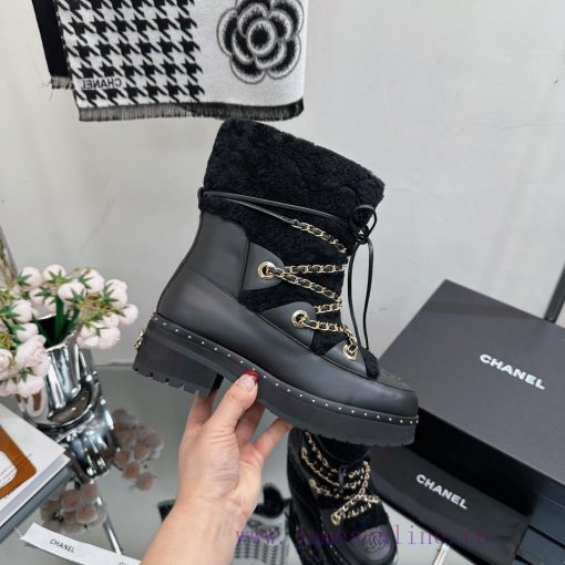 Top tier CHANEL Chanel 22ss autumn and winter new wool snow boots series————————————————The pqwd6vjr - Image 10