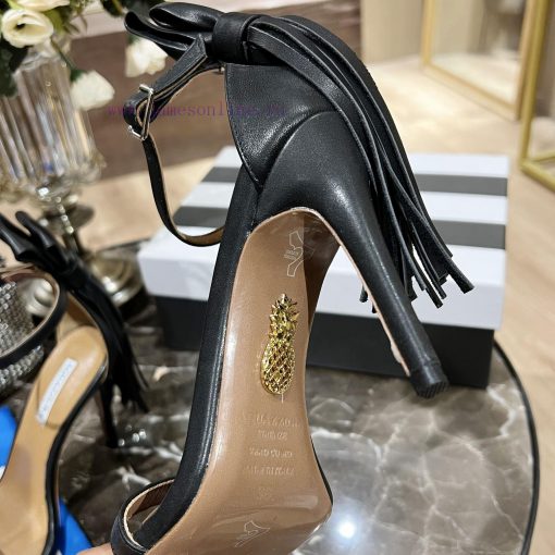 Aquazzura2023Customized tassel high-heeled sandals in Paris showcase, instantly surpassing o78tog3jb - Image 9