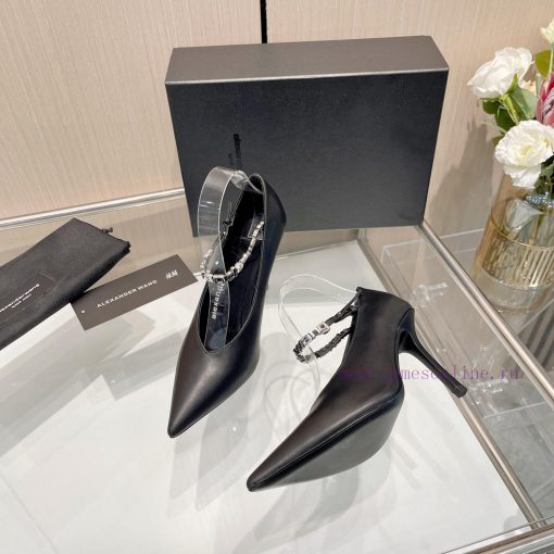 Alexander Wang's 2024 New High Heels for Women's Luxury Alexandra Wang Original 11 MaterialTkxmdvxx0 - Image 2