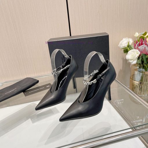 Alexander Wang's 2024 New High Heels for Women's Luxury Alexandra Wang Original 11 MaterialTkxmdvxx0 - Image 6