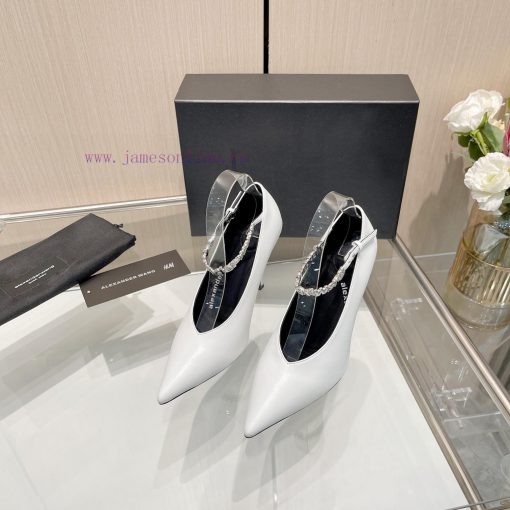 Alexander Wang's 2024 New High Heels for Women's Luxury Alexandra Wang Original 11 MaterialTri0e7mwe - Image 7