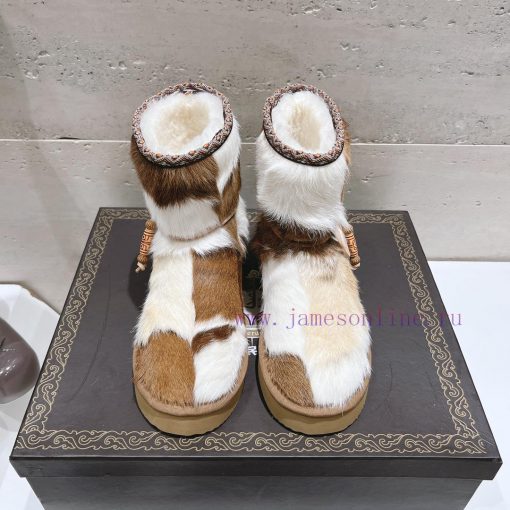Top tier2023 winter new fur integrated snow boots, thickened snow boots for women, Australiauxkf0frf