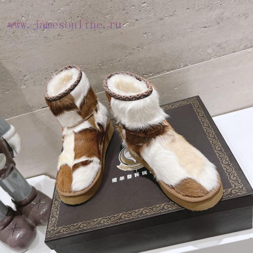 Top tier2023 winter new fur integrated snow boots, thickened snow boots for women, Australiauxkf0frf - Image 3