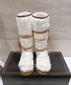 Top tier2023 winter new fur integrated snow boots, thickened snow boots for women, Australiaivob2yg3