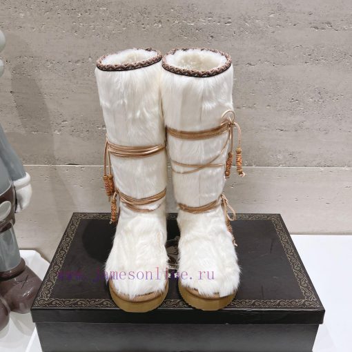 Top tier2023 winter new fur integrated snow boots, thickened snow boots for women, Australiaivob2yg3