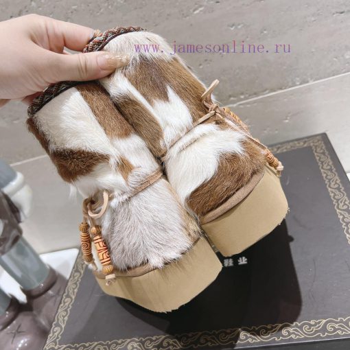Top tier2023 winter new fur integrated snow boots, thickened snow boots for women, Australiauxkf0frf - Image 9