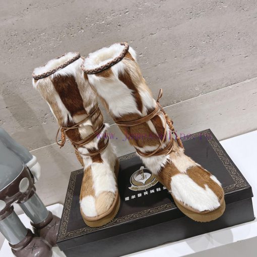 Top tier2023 winter new fur integrated snow boots, thickened snow boots for women, Australiad1vej333 - Image 6