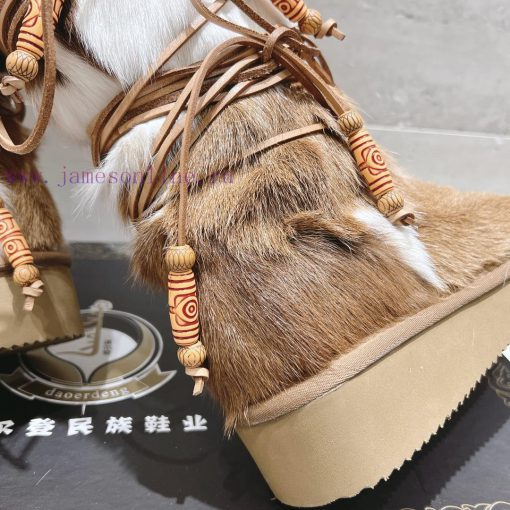 Top tier2023 winter new fur integrated snow boots, thickened snow boots for women, Australiad1vej333 - Image 10