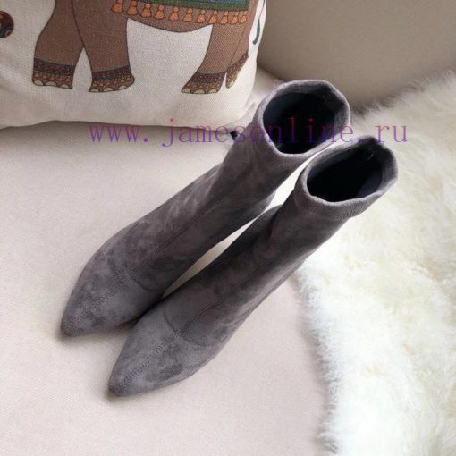 JIMMY CHOO elastic boots are made of high-quality fabric with silky double-sided velvet and 2fannovq - Image 3
