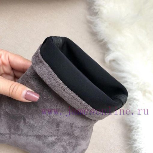 JIMMY CHOO elastic boots are made of high-quality fabric with silky double-sided velvet and 2fannovq - Image 5