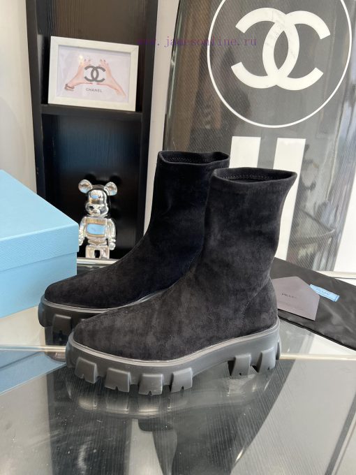 Purchasing level 2023 autumn and winter new Prada PRADA exclusive gear thick sole, thick solo0ln68jd - Image 3