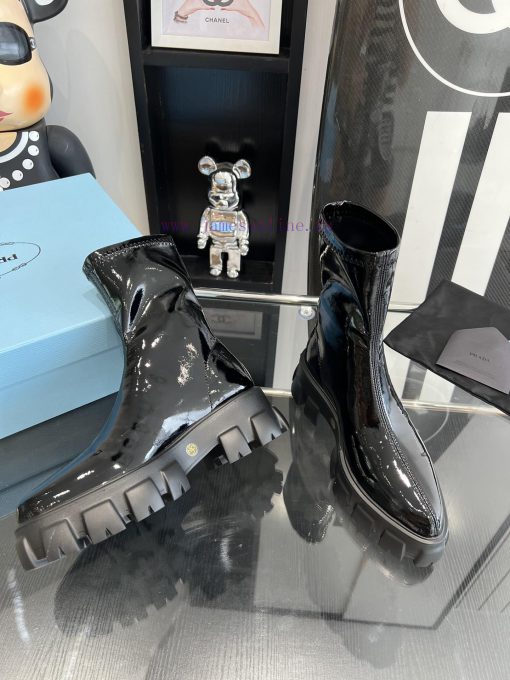 Purchasing level 2023 autumn and winter new Prada PRADA exclusive gear thick sole, thick solsjbguzre - Image 5
