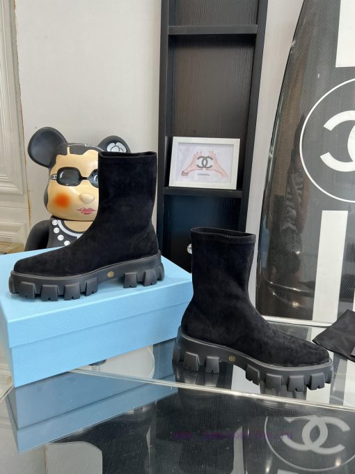 Purchasing level 2023 autumn and winter new Prada PRADA exclusive gear thick sole, thick solo0ln68jd - Image 9