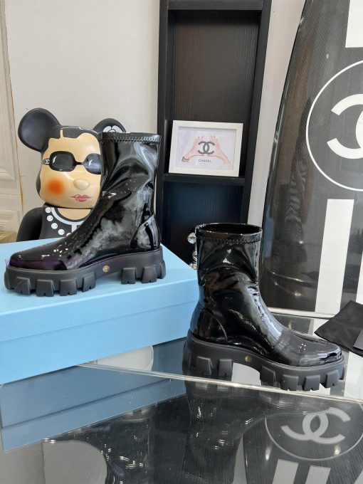 Purchasing level 2023 autumn and winter new Prada PRADA exclusive gear thick sole, thick solsjbguzre - Image 10