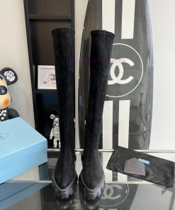 Purchasing level 2023 autumn and winter new Prada PRADA exclusive gear thick sole, thick solhnrajhg3