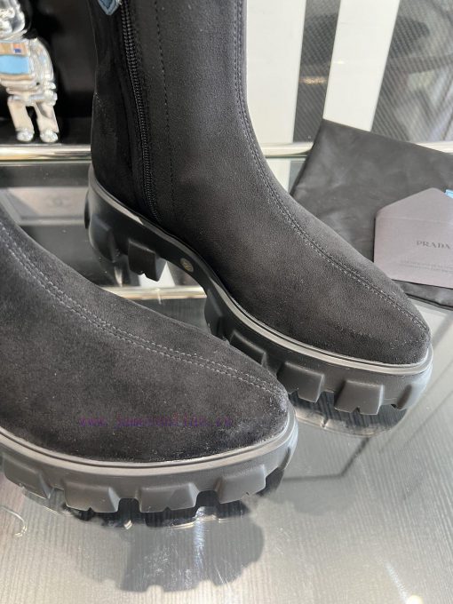 Purchasing level 2023 autumn and winter new Prada PRADA exclusive gear thick sole, thick solhnrajhg3 - Image 5