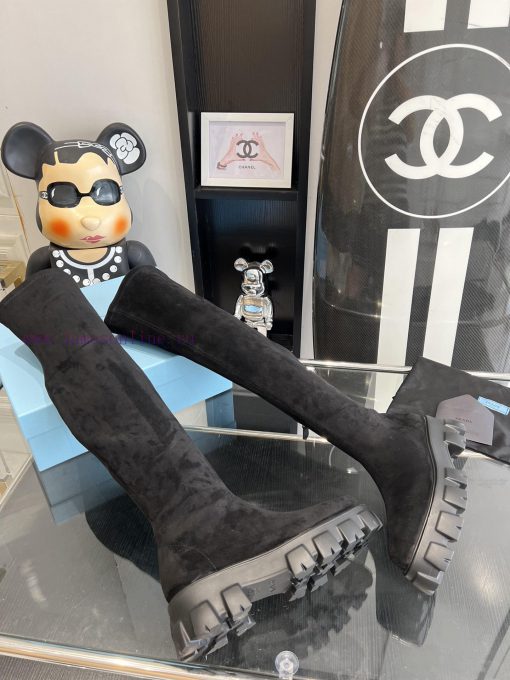 Purchasing level 2023 autumn and winter new Prada PRADA exclusive gear thick sole, thick solhnrajhg3 - Image 10