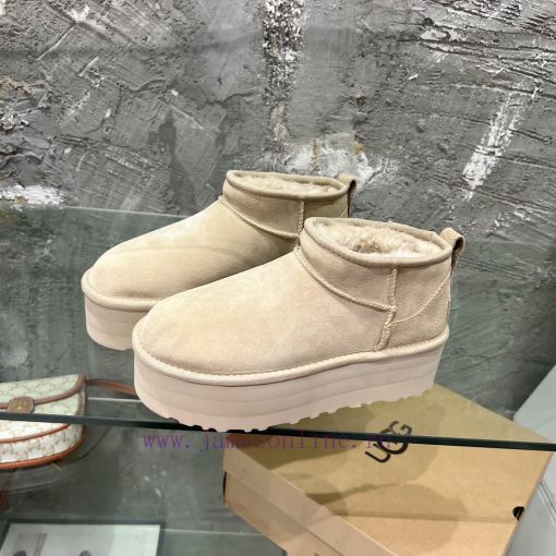 UGG thick soled snow boots ️️ fur integrated short tube snow boots with thick soles for incrxtemw6u6 - Image 3