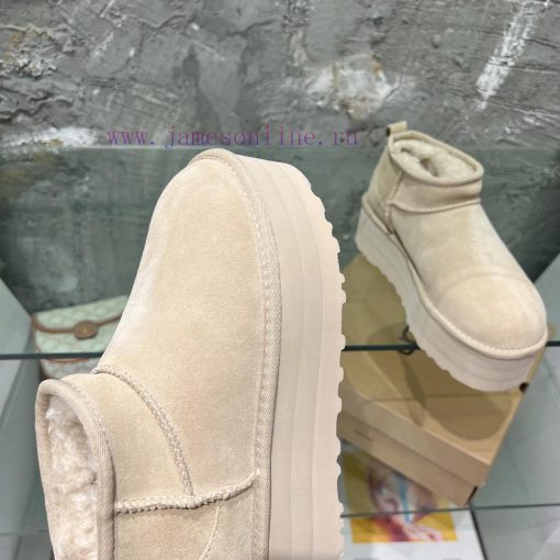 UGG thick soled snow boots ️️ fur integrated short tube snow boots with thick soles for incrxtemw6u6 - Image 5