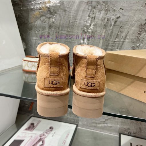 UGG thick soled snow boots ️️ fur integrated short tube snow boots with thick soles for incr5zt7tvd4 - Image 9