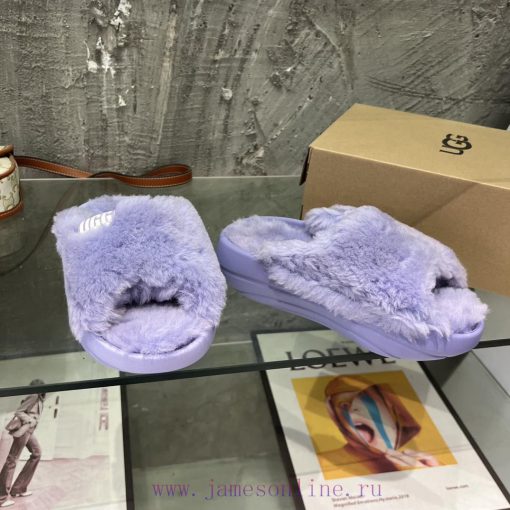 UGG Thick Bottom Hairy Drag ️️ Super Comfortable Bare Leg Wear Rate Full marks, Can be worn tjdq1ws8 - Image 9