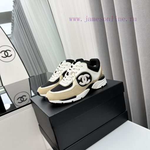 SCCHANEChanel thick soled panda sneakersChanel 2023 popular panda shoes with thick soled casz1bjkwho - Image 2