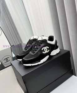 SCCHANEChanel thick soled panda sneakersChanel 2023 popular panda shoes with thick soled casv6i4ts7o