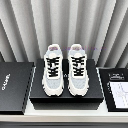 SCCHANEChanel thick soled panda sneakersChanel 2023 popular panda shoes with thick soled cash46kl1v1 - Image 4