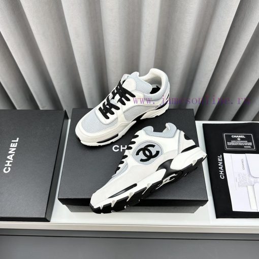 SCCHANEChanel thick soled panda sneakersChanel 2023 popular panda shoes with thick soled cash46kl1v1 - Image 5