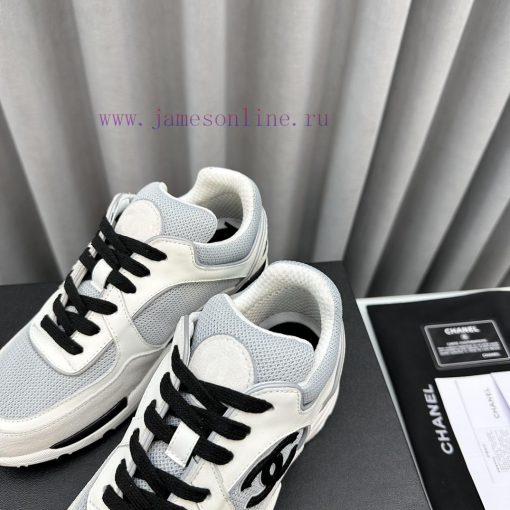 SCCHANEChanel thick soled panda sneakersChanel 2023 popular panda shoes with thick soled cash46kl1v1 - Image 8