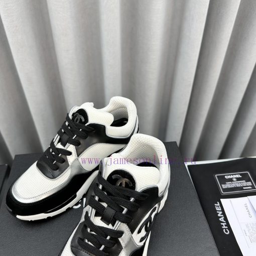 SCCHANEChanel thick soled panda sneakersChanel 2023 popular panda shoes with thick soled cas54a8wqcg - Image 9