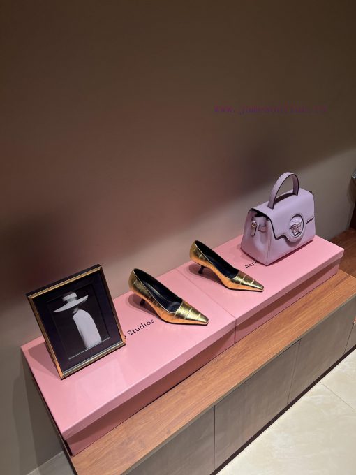 The mostThe row autumn and winter new high-heeled square headed cat heel high-heeled single wxfgu3ic - Image 2