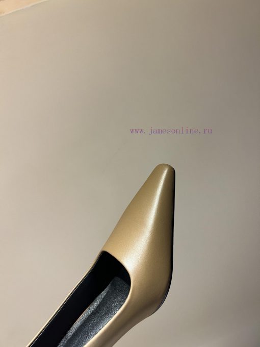 The mostThe row autumn and winter new high-heeled square headed cat heel high-heeled single rclb9ufl - Image 9